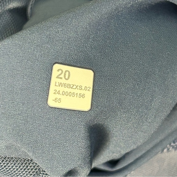 Lululemon Plus Size 20 Softstreme HighRise Straight-Leg Cropped Pant Blue W6BZXS - Picture 5 of 13